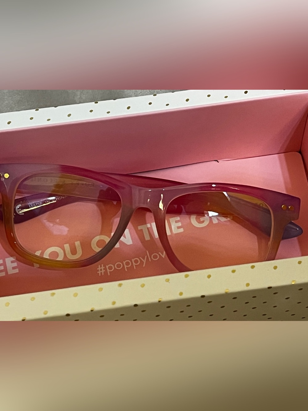 Poppy & Peonies glasses for girls - Picture 4 of 13